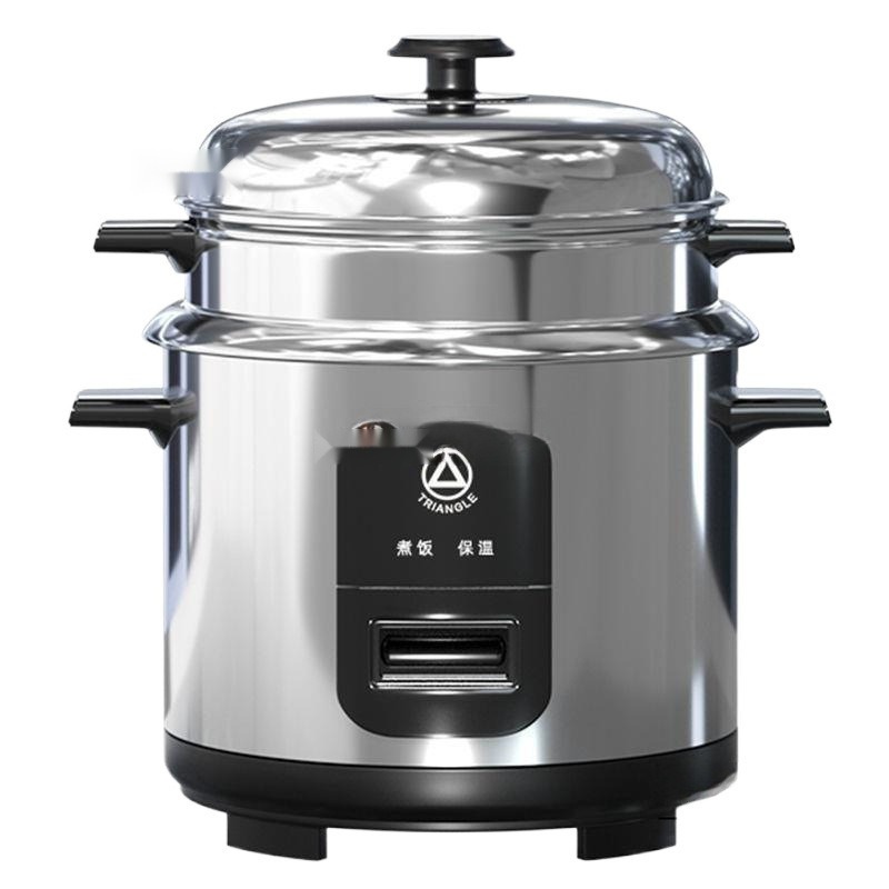 Rice Cooker - หม้อหุงข้าวแบบโบราณขายดี หม้อในสแตนเลส อเนกประสงค์ ความจุขนาดใหญ่ เครื่องใช้ไฟฟ้า
