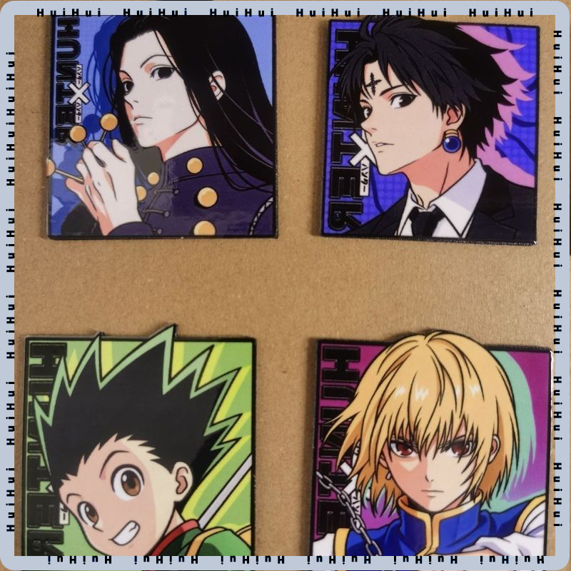 Kitchen Appliances Cabinet - HUNTER×HUNTER ฮิโซกะ โกนแม่เหล็กติดตู้เย็น แม่เหล็กแรงสูง สติกเกอร์ตกแต่งการ์ตูนสำหรับตกแต่งประตูตู้บ้าน