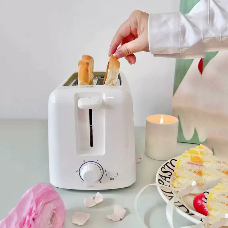 Toaster - เครื่องปิ้งขนมปังไฟฟ้าสเตนเลสสตีล 220V เตาอบสำหรับอบขนมปัง เครื่องทำอาหารเช้า เตาปิ้ง เครื่องทำแซนด์วิช