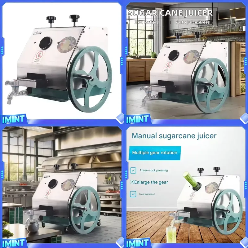 Juicer - เครื่องคั้นน้ำอ้อยแบบมือหมุน ขายดี ใช้งานง่าย คั้นน้ำอ้อยได้เอง