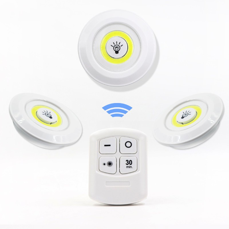 Kitchen Appliances Cabinet - 3W ไฟ LED ไร้สายแบบหรี่แสงได้สำหรับตู้ lampu tidur