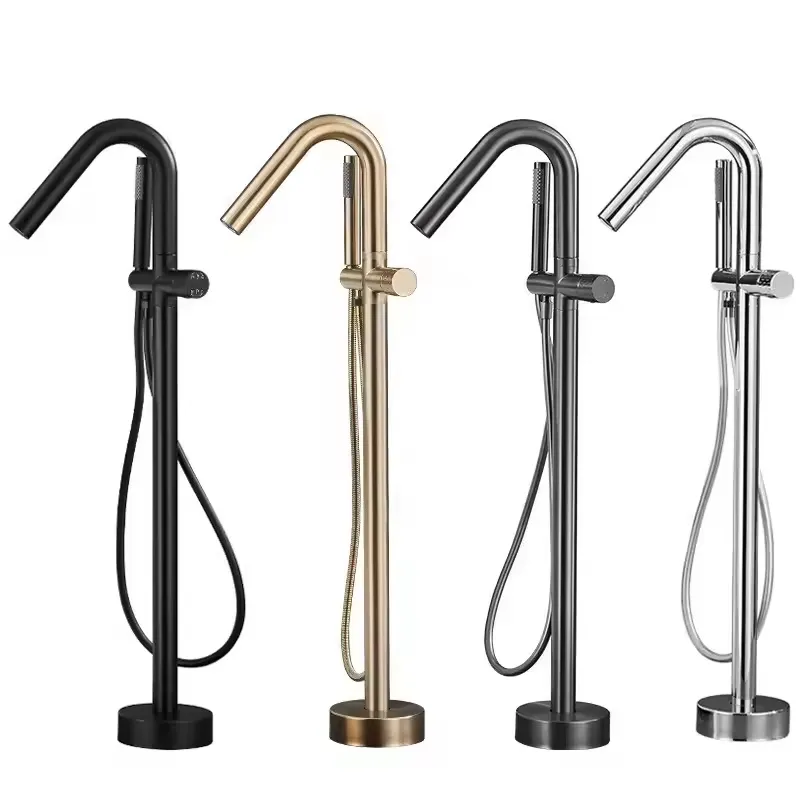 Stand Mixer - ก๊อกผสมน้ำอุ่น-น้ำเย็นแบบตั้งพื้นสำหรับอ่างอาบน้ำ แบบติดตั้งบนพื้น สำหรับอ่างอาบน้ำแบบตั้งพื้น