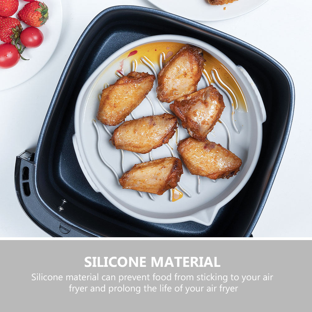 แผ่นรองซิลิโคนสำหรับหม้อทอดไร้ - Air Fryer บทวิจารณ์และราคา