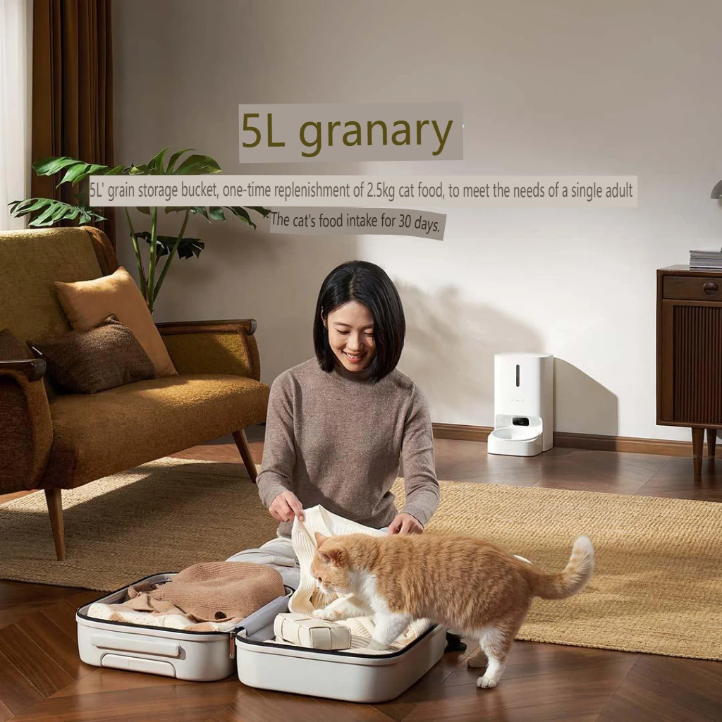 เครื่องให้อาหารแมวอัจฉริยะ Xia - Kitchen Appliances Video บทวิจารณ์และราคา