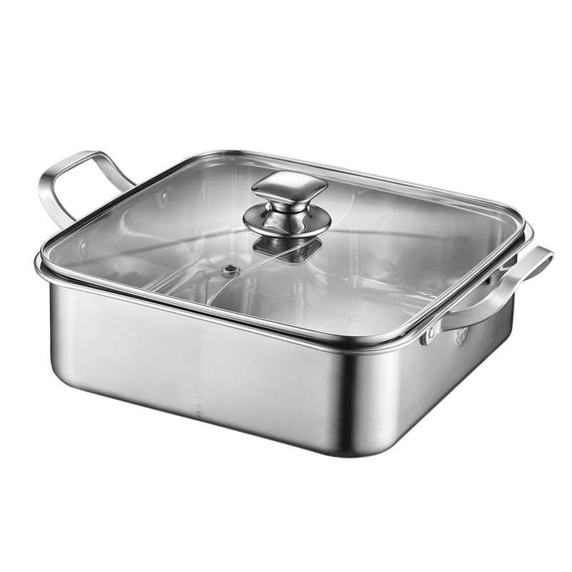 หม้อสแตนเลส 304 สำหรับชาบู/หม้ - Induction Cooker บทวิจารณ์และราคา
