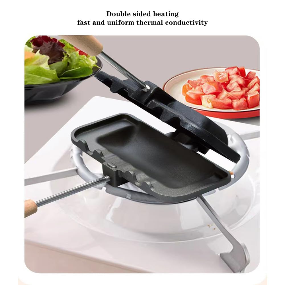 เครื่องทำแซนด์วิชพร้อมด้ามจับไ - Toaster บทวิจารณ์และราคา