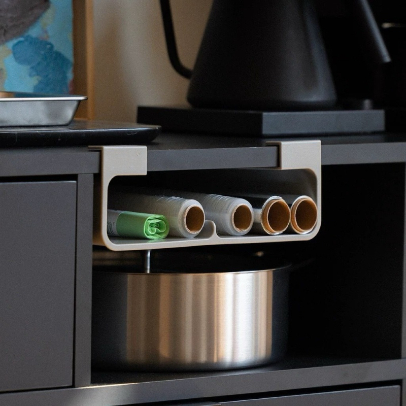 ชั้นวางฟิล์มถนอมอาหารแบบติดผนั - Kitchen Appliances Cabinet บทวิจารณ์และราคา