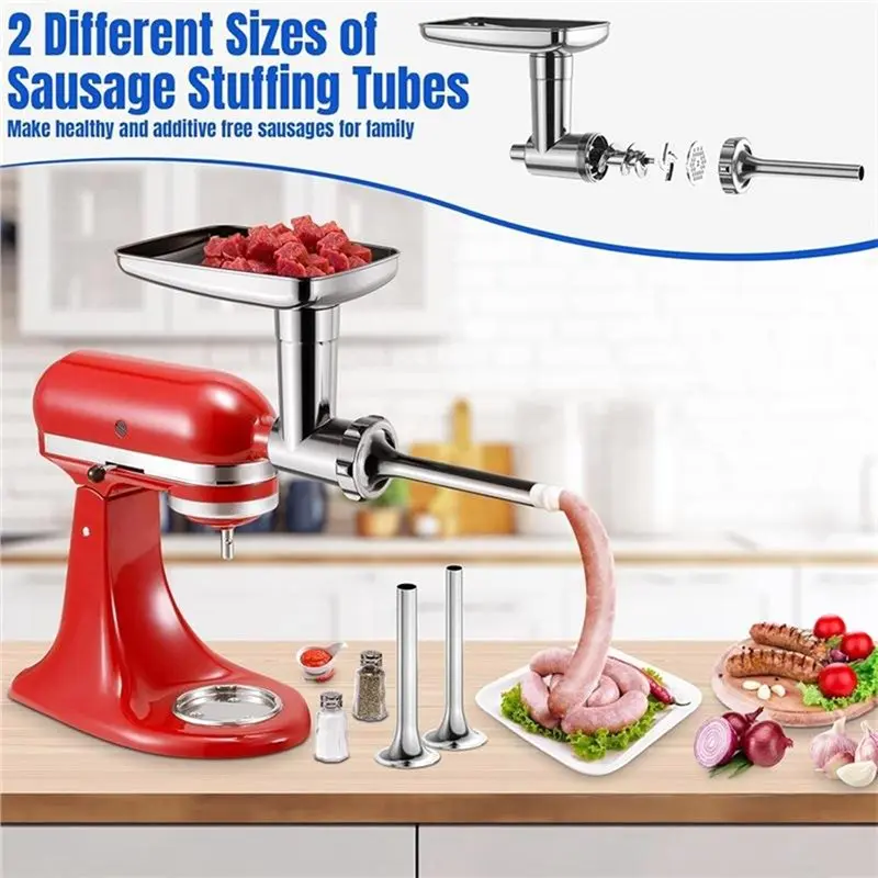 อุปกรณ์เสริมเครื่องบดสแตนเลสสำ - Stand Mixer บทวิจารณ์และราคา