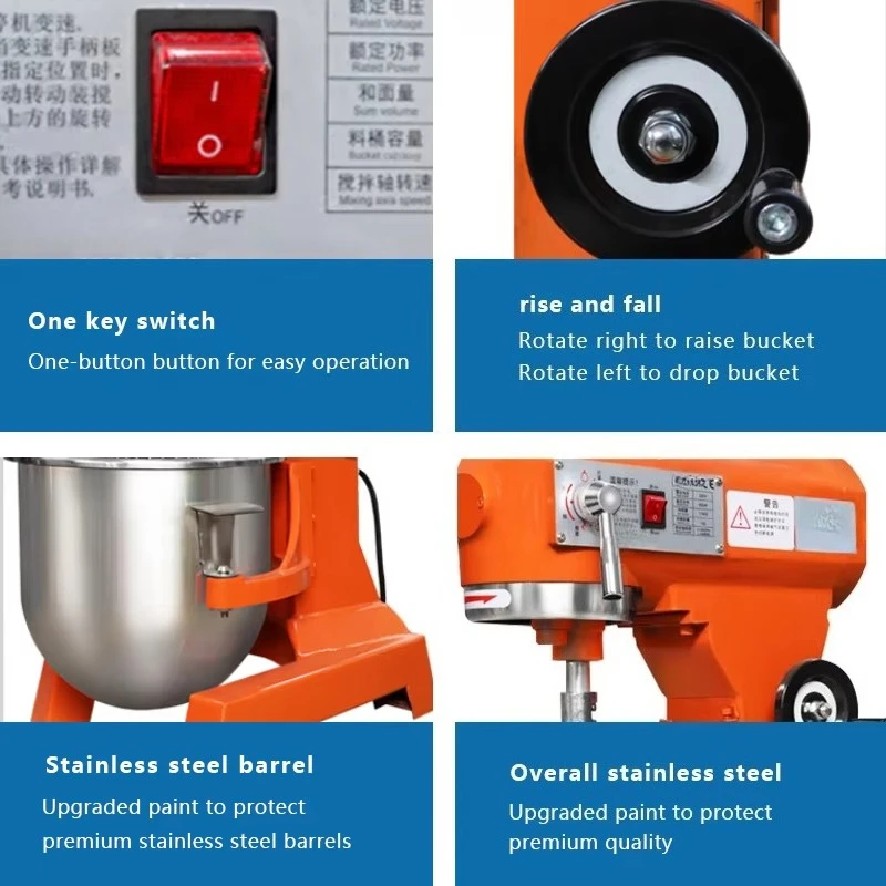 เครื่องผสมแป้งขนมปังนมเค้กขนาด - Stand Mixer บทวิจารณ์และราคา