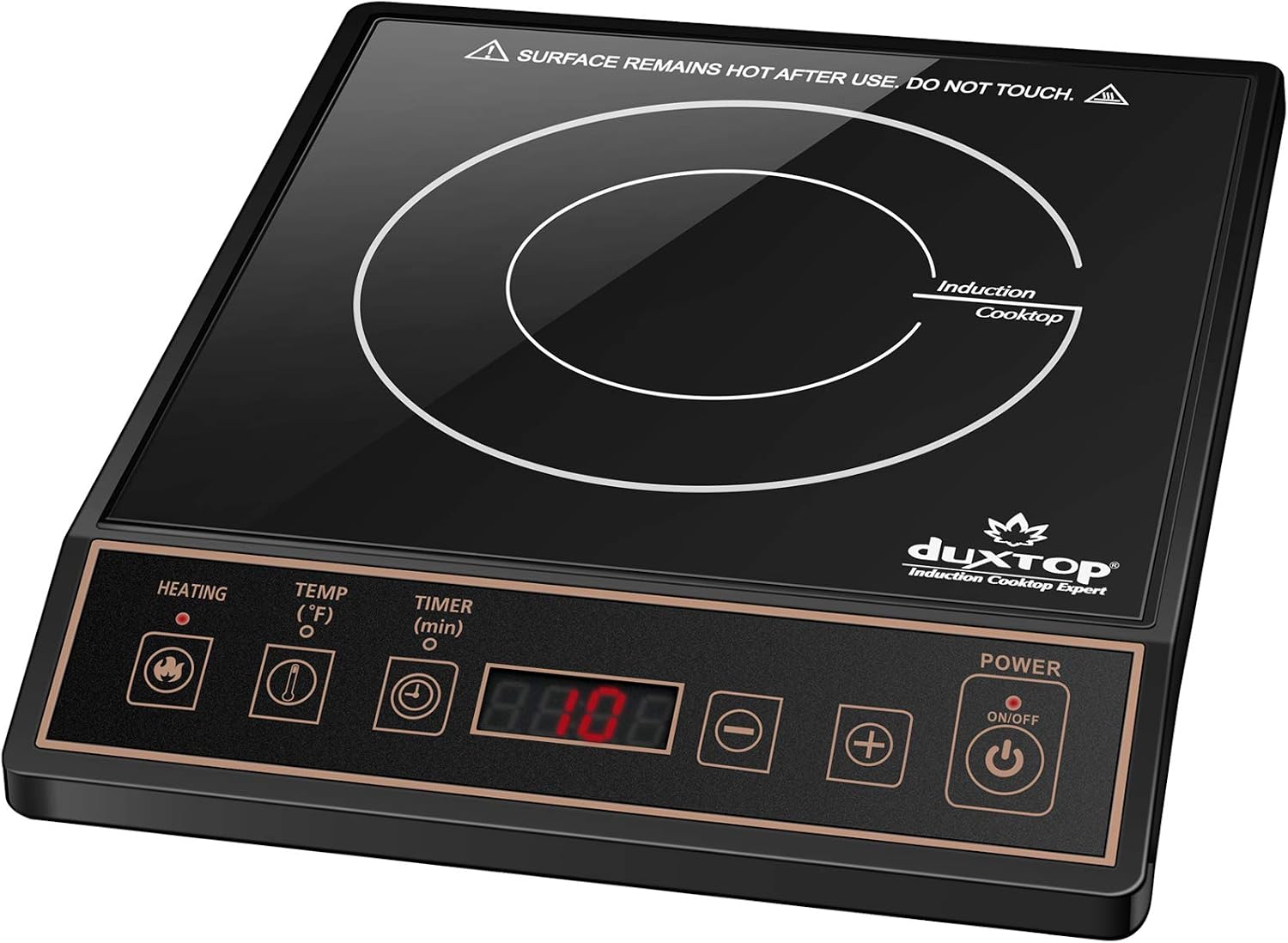 เตาแม่เหล็กไฟฟ้าแบบพกพา 1800W  - Induction Cooktop Portable บทวิจารณ์และราคา