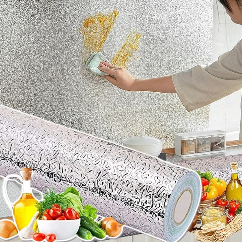 สติกเกอร์ติดผนังครัวกันน้ำมัน  - Kitchen Appliances Cabinet บทวิจารณ์และราคา