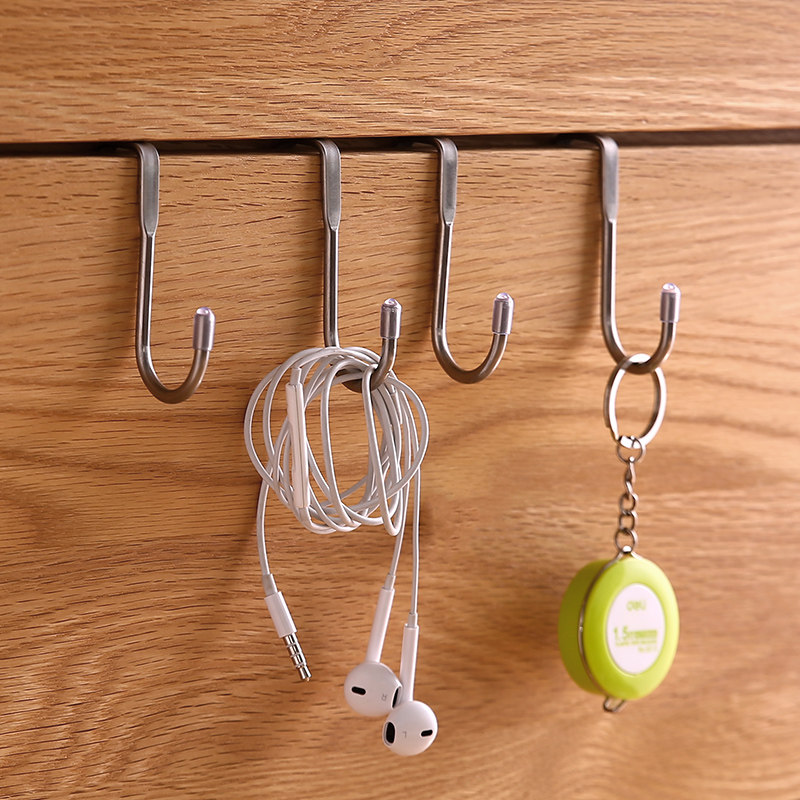 ตะขอแขวนประตูสแตนเลสแบบไม่ต้อง - Kitchen Appliances Cabinet บทวิจารณ์และราคา