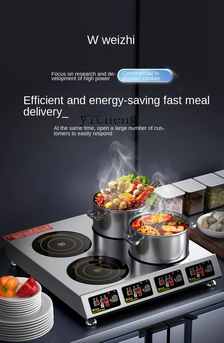 เตาแม่เหล็กไฟฟ้าเชิงพาณิชย์ หล - Induction Cooker บทวิจารณ์และราคา