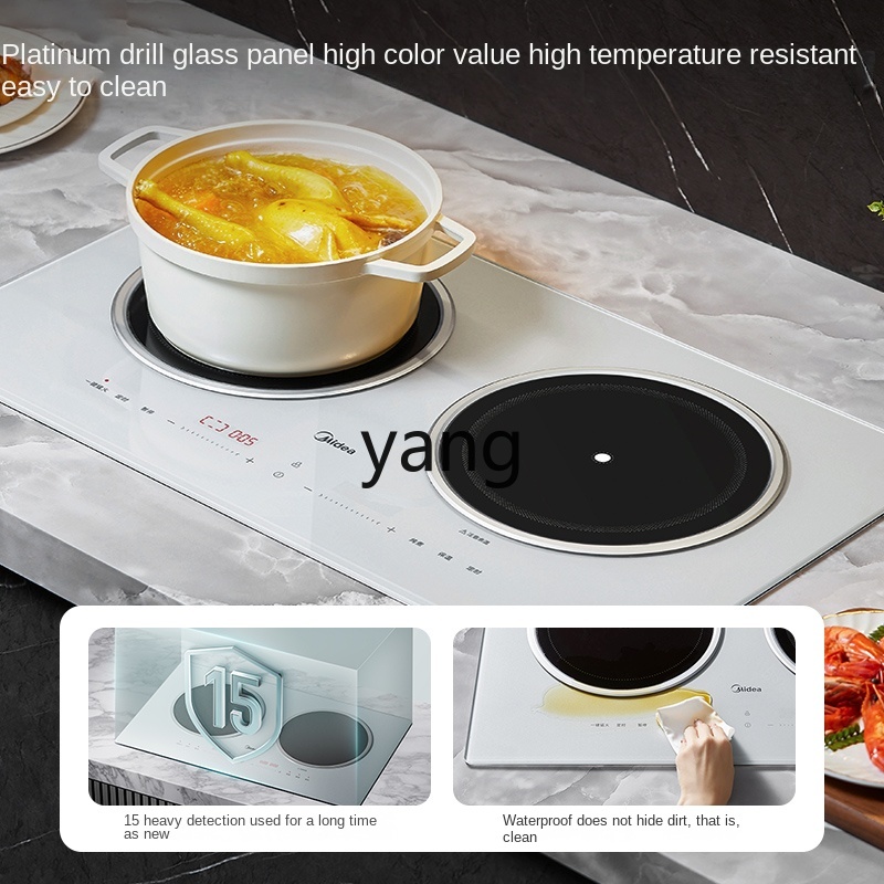 เตาแม่เหล็กไฟฟ้าแบบฝังในครัวเร - Induction Cooker บทวิจารณ์และราคา