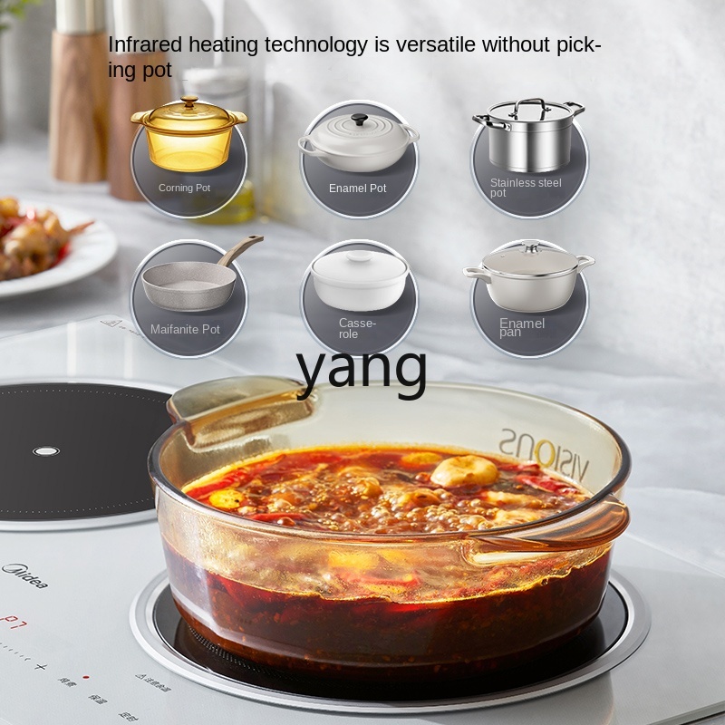 เตาแม่เหล็กไฟฟ้าแบบฝังในครัวเร - Induction Cooker บทวิจารณ์และราคา