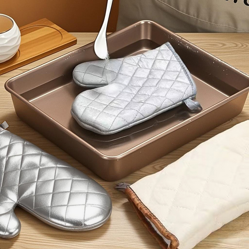 ถุงมือฉนวนกันความร้อนในครัว ทน - Microwave Oven บทวิจารณ์และราคา