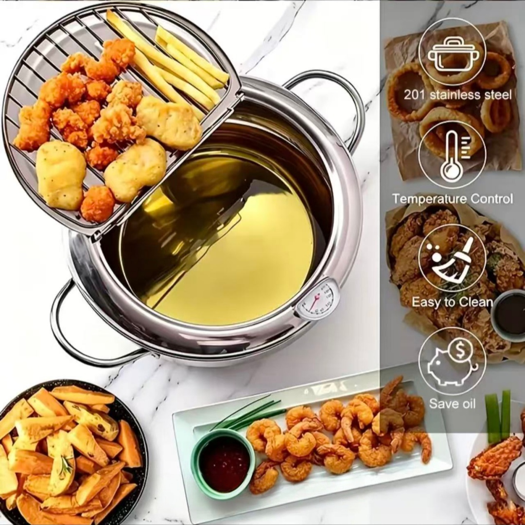 กระทะสแตนเลสพร้อมฝาปิด ควบคุมอ - Induction Cooker บทวิจารณ์และราคา