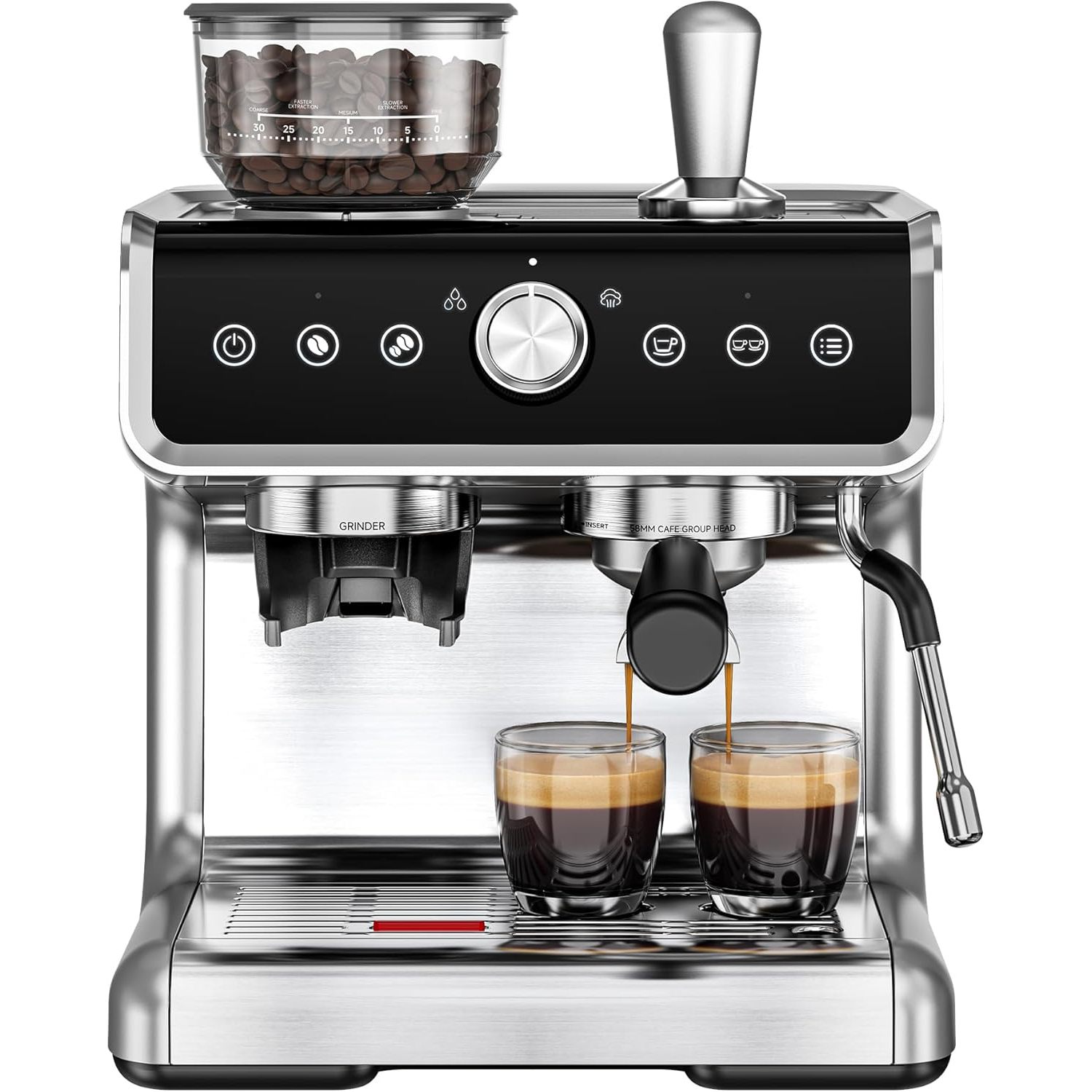 เครื่องชงกาแฟเอสเพรสโซ่ไฟฟ้า E - Coffee Maker บทวิจารณ์และราคา