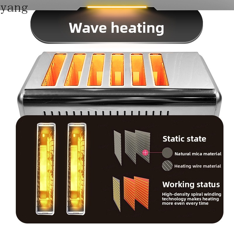 YJQ เครื่องปิ้งขนมปังเชิงพาณิช - Toaster บทวิจารณ์และราคา