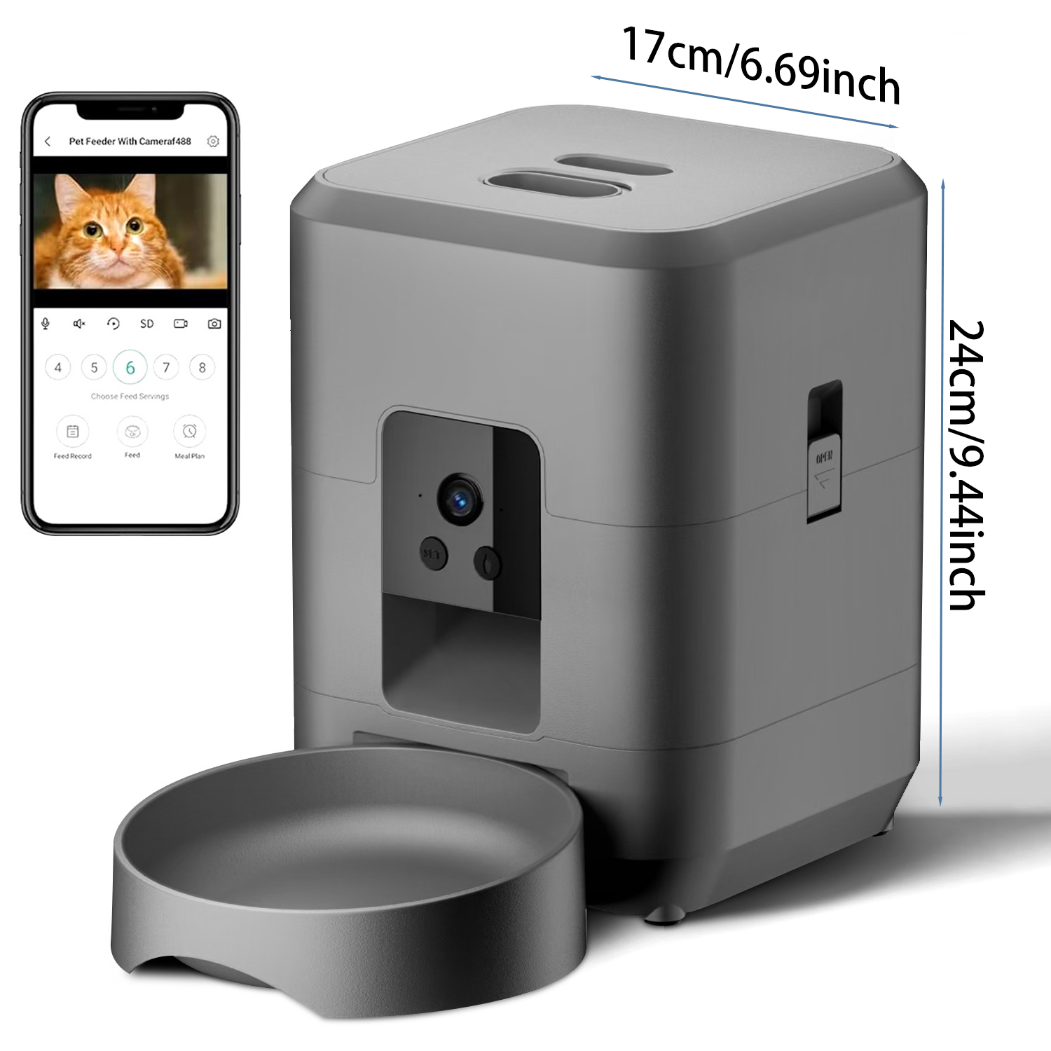 เครื่องให้อาหารสัตว์อัตโนมัติ  - Kitchen Appliances Video บทวิจารณ์และราคา
