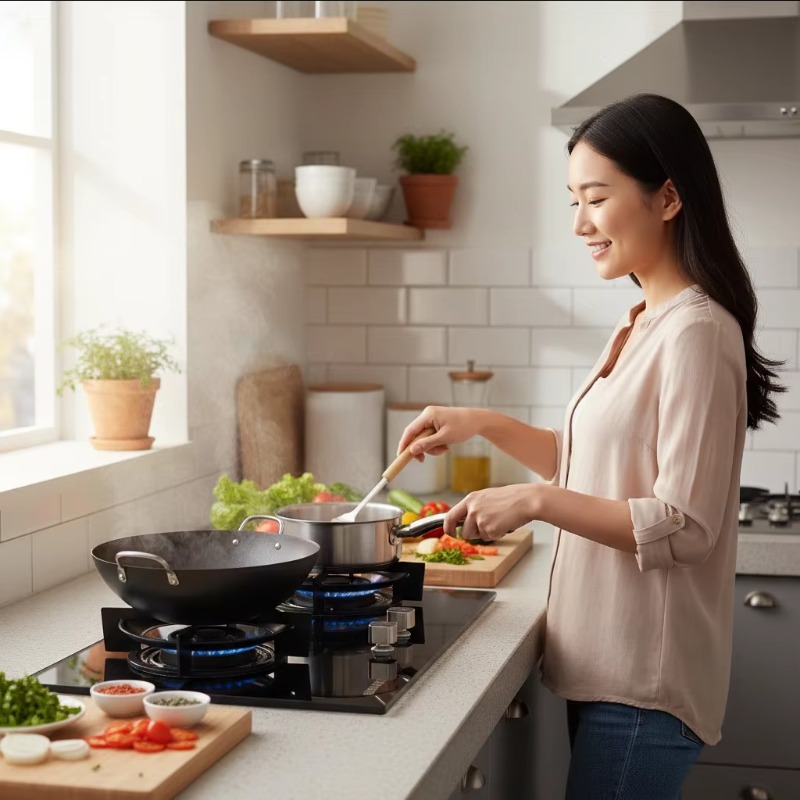 เตาแก๊สแบบฝัง 2 หัวเตา พร้อมแผ - Kitchen Appliances In บทวิจารณ์และราคา